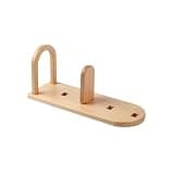 CFGH6FDF Creativity Archway Design Wooden Bookshelf Adjustable Simple Style Desk Organizer Freestanding Book Shelf