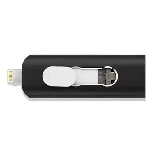 Servitae 1TB OTG 3 in 1 USB Memory Stick Black Compatible with Computers, iOS Devices and Other Equipment