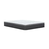 12 in. Plush Queen Size Hybrid Mattress in a Box, Pocket Spring and Gel-Infused Memory Foam Mattress, Pressure Relief, Cooling Technology
