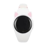 CORHAD Student Fitness Tracking Watch for Teens with Accurate Time Display and USB Charging, Waterproof Digital Wrist Watch in White, for Fitness Activities