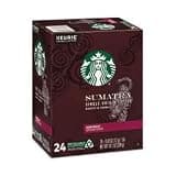 Keurig Dr Pepper Sumatra Medium-Dark Roast K-Cups, 0.4 oz, 96/Box