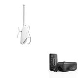 Donner Acoustic Electric Guitar HUSH I PRO Travel Guitar And Donner Go 25W Mini Electric Guitar Amp