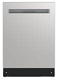 Sharp SDW6768SMS 24-Inch Stainless Steel Dishwasher with Auto Door Open, Third Rack, and 44 dBA Quiet Operation