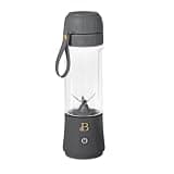 LUGBAR Beautiful Portable to-Go Blender 2.0, 70 W, 16 oz Drew Barrymore (Oyster Grey)