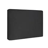 YWMJZEU Display Dust Cover Silver-Coated Full Coverage Display Cover Double-Stitched Computer Screen Dust Sleeve , Black , For 32-Inch Monitor