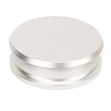 Record Weight Stabilizer, Turntable Disc Stabilizer with Aluminum Alloy Clamp to Reduce Vibration and Enhance Sound Quality for LP Record Players with Up to 8mm Spindle