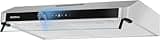 36 Inch Under Cabinet Vent Hood with Brighten Light | 550 CFM Large Flow| Ducted/Ductless Range Hood with Charcoal Filter| 3- Speed Touch Control | 6-Layers Grease Filters|