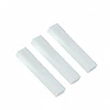 KiBcsLic Classical Guitar Bone Nut Semi-Finished Bone String Nut Classical Guitar Saddle Blank for Luthiers