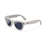 Meta Ray-Ban (Gen 1), Skyler, Shiny Chalky Grey | Smart AI Glasses for Men, Women — 12 MP Ultra-Wide Camera, Open-Ear Audio, Video Recording, Bluetooth — Transitions® Sapphire Lenses — Sunglasses