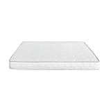 MASARA Polyfoam Mattress, Twin, Medium, White, 39 x 75 x 6 Inches, 23 Pounds, Gel Top