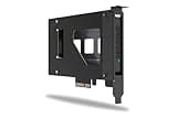ICY Dock ExpressSlot Elite MB111VP-B Removable Frame/Adapter Card for PCIe 4.0 U.2/U.3 NVMe SSD in a PCIe x4 Slot