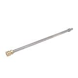 Mavaol Pressure Washer Extension Bar Stainless Steel Universal Lance Extension for Professional Cleaning