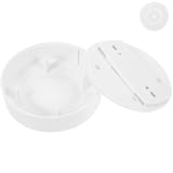 VALICLUD White Plastic Hidden Storage Organizer Shell with Discreet Design for Cash and Valuables, Privacy Preserved Safe Accessory for Home Security and Secret Hiding Places