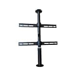 iumLeap Adjustable Tilt Swivel TV Ceiling Mount - LCD TV 360 Degree Rotating Frame Floor Stand Partition, Fits 32-75inch LED Screen Display, 32-75 inch Screen-60-85cm