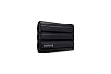 Samsung T7 Shield 4TB Portable SSD - 1050MB/s, Rugged, Water & Dust Resistant, for Content Creators - Black
