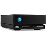 LaCie 1big Dock 16TB External Hard Drive HDD Docking Station – Thunderbolt 3 USB 3.1 USB 3.0 7200 RPM Enterprise Class Drives, for Mac and PC Desktop, Data Recovery (STHS16000800)