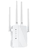 2026 WiFi Extender Signal Booster, Longest Range up to 15000 sq.ft for Home, Wireless Internet Extender with Ethernet Port, 6X Faster Speed WiFi Repeater, 1-Tap Setup, Compatible with 99% Routers