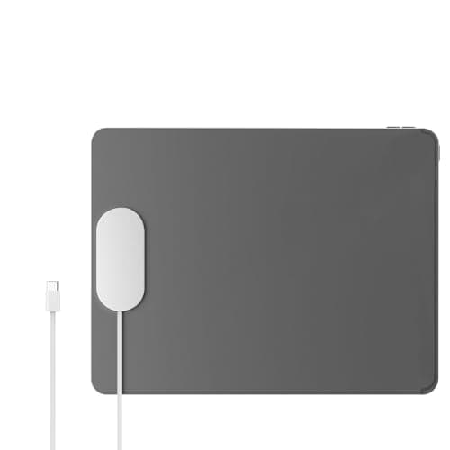 Zyyini 35W Magnet Wireless Charger for iOS Pro M4 M5 11 Inch 2024-2025 Tablet, Magnet Fast Wireless Charging, USB C Port for Data Transfer, Lightweight and Portable (2m)