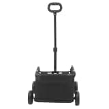 Dog Stroller Foldable Pet Stroller for Small Dogs Lightweight Travel Stroller with Adjustable Handle Heavy Duty Wheels for Park Shopping Vet 4 Wheel Carbon Steel