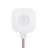ECOELER Ceiling Occupancy Motion Sensor Switch, High Bay Fixture Mount 360° Ceiling Automatic Light Switch, 120/277VAC, UL, FCC Approved Passive Infrared Sensor, Neutral Wire Required