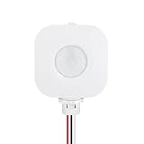 ECOELER Ceiling Occupancy Motion Sensor Switch, High Bay Fixture Mount 360° Ceiling Automatic Light Switch, 120/277VAC, UL, FCC Approved Passive Infrared Sensor, Neutral Wire Required