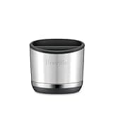 Breville BEA501BSS Knock Box 10 Espresso Machine Accessory, 10 Puck Capacity, Brushed Stainless Steel