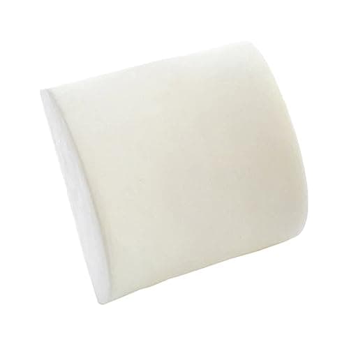 MUCKLILY Memory Foam Lumbar Pillow Chair Cushion for Lower Back Support Travel Pillow for Airplanes