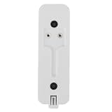 Eujgoov Versatile Compatibility, Complete Set, Premium Plastic Material, Fit Guaranteed, Easy Installation, Blink Video Doorbell Backplate Plastic Back Plate Replacement Part with Mount (White)