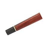 YunJove Repair Handle Kitchen Knife Handle Octagonal Replacement Handle Wood Handle DIY Knife Making Accessory Easy Installation Suitable for Knife Enthusiast, 13mmx6mmx100mm