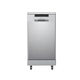 HAMILTON BEACH Portable Dishwasher, SS/Platinum