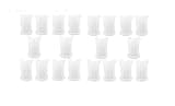 10/20-piece Vacuum Cleaner Filter Set, Compatible For Vorwerk VC100, Washable Replacement Vacuum Filters(20PCS)