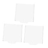 Artibetter 3pcs Fire Alarm Switch Protective Cover Safety Shield for Fire Alarm Switches Easy Installation for Home and Facility Safety