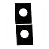 pqkfygf Replacement Faceplate Compatible with Ring, Doorbell Gen 2 Cover Plate, Front Shell Protective Frame, Easy Install Doorbell Cover for Exterior Upgrade and Replacement Use