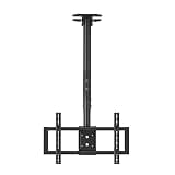 TV Stand Adjustable Ceiling TV Mount Bracket, Full Motion Adjustable Ceiling TV Mount Fits 39-90 Inch TVs