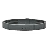 Phiten Metax Modulus Bracelet, Gray, 7.5"