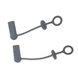 Omquot Router Cable Connector Silicone Cover Waterproof Durable Protective Cover for Ethernet Adapter 2 Pack