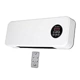 Leefasy Electric Wall Heater Mini Conditioner Compact Quiet Ductless Air Heater Portable for Office Home Bedroom RV, Style A
