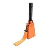 GATHINESS Football Cheer Cowbell for Sports Events Handheld Cowbell Percussion Instrument with Construction and Comfortable Grip for Stadium and Game Day Support