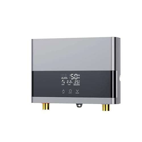 Instant Electric Water Heater with Remote Control Silver