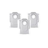 Robot Vacuum Accessories Replacement Kit Compatible with Roborock Q Revo Curv 2 Flow Filter Main Brush Side Brush Roller Mop Dust Bag(Dustbag 3PC)