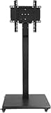 LBAawxe Mobile TV Cart on Wheels - Portable Floor TV Stand Holds, Horizontal and Vertical Screen Fixed