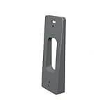 Adjustable Video Doorbell Wedge Mount, Corner & Flat Wall Tilt Bracket for Camera Angle Optimization, Durable Plastic Adapter (1 Pack)
