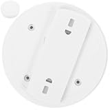 Mikikit White Plastic Hidden Storage Safe for Jewelry and Valuables with Discreet Design, Easy Installation, and Safe to Use Organizer for Home Security
