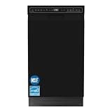 COMFEE' 18 Inch Built-in Dishwasher, Energy Star & NSF Certified Dish Washer with Stainless Steel Tub, 8 Place Settings, 6 Washing Cycles, Heated Dry & Adjustable Top Rack, 52dB Quiet, Black