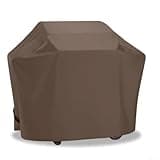 Hosrivae Oxford Cloth BBQ Hood Waterproof Outdoor Grill UV Brown 80x66x100cm Heavy Duty Lasting Barbecue Accessory