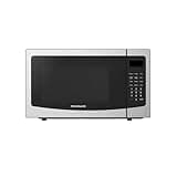 FRIGIDAIRE 1.1 Cu Ft Stainless Steel Countertop Microwave Oven, Multi Function, Programmable, 1000W, residential kitchen, Stainless