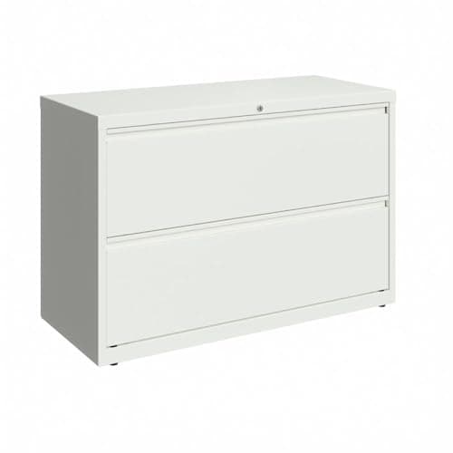 42 in. 2-Drawer Lateral File Cabinet - White