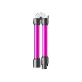 Compatible for Dyson V7 V8 V10 V11 V15 and V6 B Style Models Vacuum Cleaner Replacement Accessories Quick Release Extension Straight Wand(Foldable Pink)