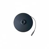 Simhoa Electronic Drum Cymbal 3-Zone Pad Percussion Instrument Rubber Trigger Responsive Interaction Suitable for Music Education Home Practice Performing, 9 Inch Dual-trigger