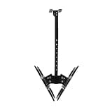 iumLeap TV Bracket TV Stand Ceiling TV Bracket -Screen Extension Tilt Rotation TV Mounting Bracket Adjustable TV Bracket with Cord Management for 32-65 Inch TVs Monitor Desk Mount TV Stand